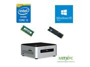 Intel Core i3 6100U NUC Mini PC w 8GB DDR4 512GB M.2 SSD 2.5 Support Windows 10 Home NUC6i3SYH