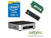 Intel BOXNUC6i3SYK Core i3 6100U NUC Mini PC w 32GB DDR4 256GB M.2 SSD