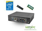 MITXPC Intel Core i5 7500 Quad Core Dual LAN Mini PC W 8GB 128GB M.2 SSD GA H270N WIFI