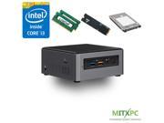 Intel BOXNUC7i3BNH Core i3 7100U NUC Mini PC w 32GB 128GB M.2 SSD 2TB 2.5 HDD