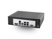 MITXPC Intel Atom C2758 4 x LAN IPMI Fanless Mini Network Server w 4GB Memory