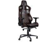 noblechairs Epic Series Real Leather Gaming Chair – Brown w Beige