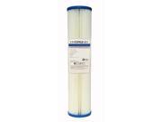 Hydronix SPC 45 2020 20 inch x 4.5 inch Pleated Sediment Water Filter 20 Micron