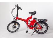 Greenbike USA Electric Motor Power Bicycle Lithium Battery Folding Bike FULL SUSPENSION