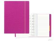 Filofax Refillable A5 5.8 x 8.3 Ruled Notebook Fuchsia
