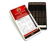 Koh I Noor Toison D or Professional Graphite Pencils Technical Set 12 HB 10H