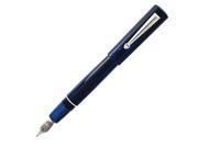 Delta Unica Fountain Pen Blue Resin Medium Nib