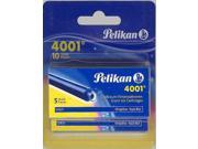 2 Pk 5 Pelikan 4001 Giant Fountain Pen Ink Cartridges GTP 5 Royal Blue