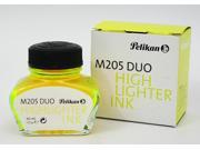 Pelikan 30 ml Bottle M205 Duo Highlighter Fountain Pen Ink Yellow