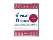 Refill Pilot Ink Cartridges Purple