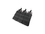 TRIPLE M4M16 OPEN MAG POUCH BLACK