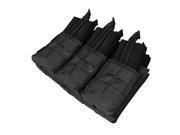 TRIPLE STACKER M4 MAG POUCH BLACK