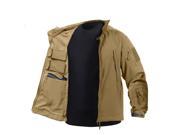 CONCEALED CARRY SOFT SHELL JACKET COYOTE
