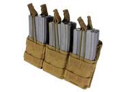TRIPLE STACKER M4 MAG POUCH COYOTE