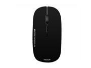 Azzor Rechargeable Bluetooth 3.0 Wireless Silent Mute Mouse Ultra Thin 2400DPI Mice for Tablet Notebook PC
