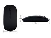 Slim Wireless Computer Mouse Gamer Mice 1000DPI 2.4Ghz USB Adaptor 4 Buttons Games Mouses for Android Tablet PC Laptop Notebook