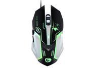 Wired mouse mechanical gaming mouse dazzle light professional mouse Internet bar USB notebook computer mouse 2400 dpi 6Key
