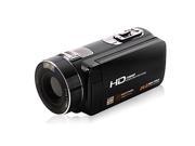 1080p Full Hd Video Camera 16x Digital Zoom Digital Rotation Touch Screen Max 24mp Support Face Detection HDV Z8 Black