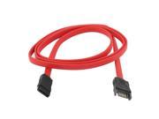 SATA 7 Pin Data Male to Female Hard Drive HDD Cable Adapter 1M 3.3Ft