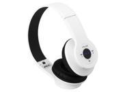 AEC BQ 605 Wireless Headset Bluetooth 2.1 EDR Multifunction Headphones with FM SD for Android Smartphone Tablet PC White iPhone iPad