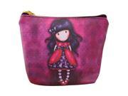 Lady Girls Small Canvas Purse Wallet Coin Type 2