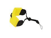 THZY for beach pool river!Waterproof digital camera suitable for Canon D10 Sony TX5 Floating strap wrist strap yellow