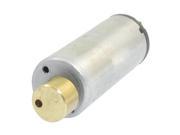 DC 1.5 6V 1750 7000RPM Output Speed Electric Mini Vibration Motor Silver Gold
