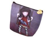 Lady Girls Small Canvas Purse Wallet Coin Type 4