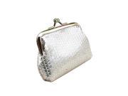 THZY Women s Sequins Coin Purse Buckle Mini Wallet silver