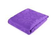 1.8M Round Tablecloth Cover Protector Kitchen Home Wedding Banquet Party Purple