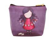 Lady Girls Small Canvas Purse Wallet Coin Type 3