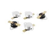 5pcs 90C 194F NC Normal Close Thermostat Temperature Thermal Switch KSD301