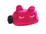 Cartoon Storage Case Travel Makeup Pouch Cosmetic Bag Pink