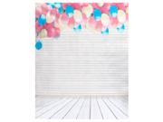 2*1.5m Lovely Balloons Digital Studio Backdrops Photography Photo Background Props