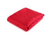 1.8M Round Tablecloth Cover Protector Kitchen Home Wedding Banquet Party Red