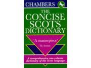 Concise Scots Dictionary Chambers