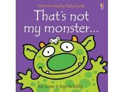 That s Not My Monster Usborne Touchy Feely Books