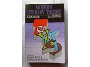 Modern Literary Theory A Reader