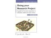 Doing Your Research Project A Guide for First Time Researchers in Education Health and Social Science 4th Edition
