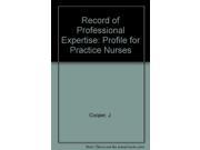 Record of Professional Expertise Profile for Practice Nurses