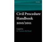 Civil Procedure Handbook 2010 2011
