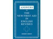 Answers to The New First Aid in English Revised
