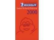 Michelin Red Guide 2000 Suisse Michelin Red Hotel Restaurant Guides