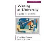 Writing at University 2nd edition