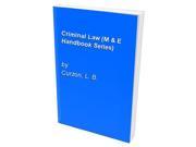 Criminal Law M E Handbook Series
