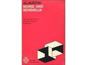 Sense and Sensibilia Oxford Paperbacks