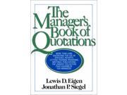 Manager s Book of Quotations