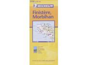 Michelin Map 11308 Local France Finistere Morbihan Michelin Local Maps