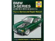 BMW 3 Series 91 96 Service and Repair Manual Haynes Service and Repair Manuals