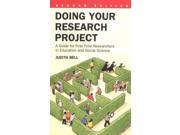 Doing Your Research Project A Guide for First time Researchers in Education and Social Science 2nd Edition